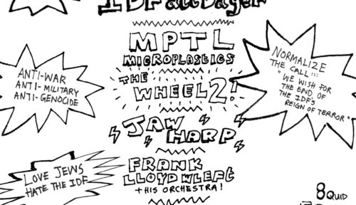 ‘Death to the IDF’ all-dayer at Venue MOT